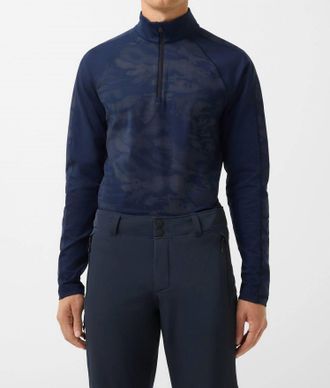 Bogner Fire + Ice Premo First Layer Top In Night Blue