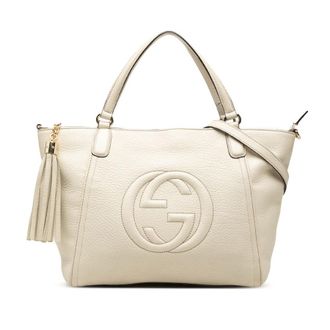 Gucci Pre-owned Gucci Calfskin Soho Cellarius Satchel Ladies TL5GP05CXDW1I7AV