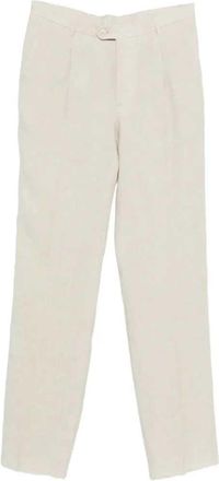 Etro Etro Pleated Trousers With Belt Loops
