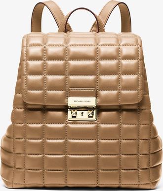 Michael Kors Tribeca Small Quilted Leather Backpack