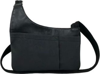 Celine Pre-owned Cross Body Bags, female, Black, Size: ONE SIZE Pre-owned Vintage Nylon Cross Body Bag