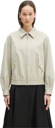 Undercover Jassen, Dames, Grijs, S, Katoen, Blouson Jas
