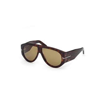 Tom Ford Bronson Sunglasses - male - Tom Ford - Sunglasses - Brown - 60 MM - Accessories