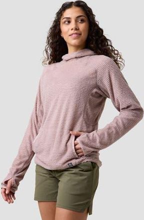 Backcountry Highliner PrimaLoft Air-Perm Fleece Hoodie - Womens in Bark at Nordstrom, Size X-Large