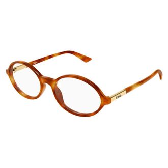 Chlo&eacute; CH0367O Round-Frame Eyeglasses - Brown