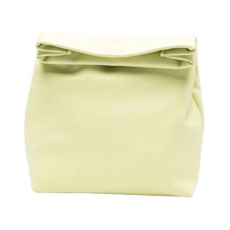 Cortana Delhi Large Leather Clutch - female - Cortana - Clutches - Yellow - ONE SIZE - Bags