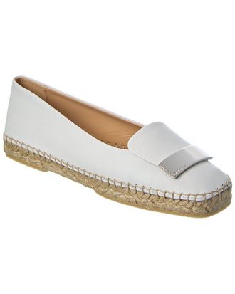 Sergio Rossi Sr1 Leather Espadrille