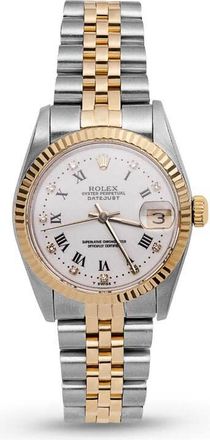Rolex Pre-owned Rolex Datejust Automatic White Dial Ladies Watch 68273 WRJ