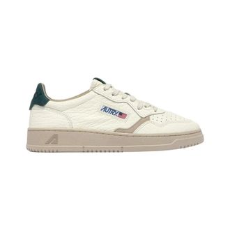 Autry Medalist Low - Heren - Sneakers - Wit - 41 EU - Leer - Schoenen