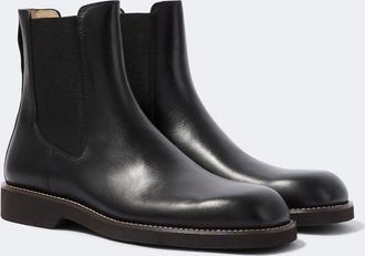 Christophe Lemaire Botas chelsea de piel