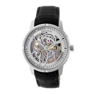 Heritor Heritor Ryder Automatic Skeleton Mens Watch, 44mm Stainless Steel Case