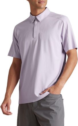 Rhone Momentum Quarter Zip Polo in Lavender Dusk at Nordstrom Rack, Size X-Large
