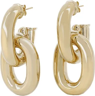 Paco Rabanne Xl Link Hoops Ohrring Paco Rabanne Gold Metall