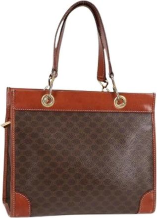 Celine Pre-owned Handbags, female, Brown, Size: ONE SIZE Pre-owned Vintage Handbag