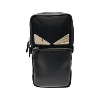 Fendi Pre-owned Cross Body Bags, female, Black, Size: ONE SIZE Pre-owned Vintage Crossbody Bag