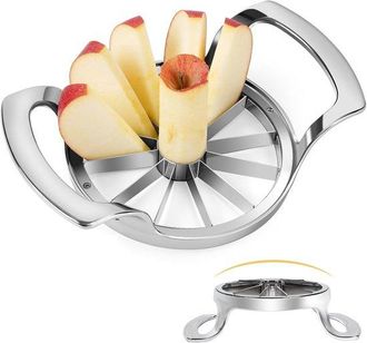 OEM Cortador De Manzanas De 10,5 Cm, Robusto Cortador De Manzanas De Acero Inoxidable Con Sistema De Cuchillas De Seguridad Actualizado