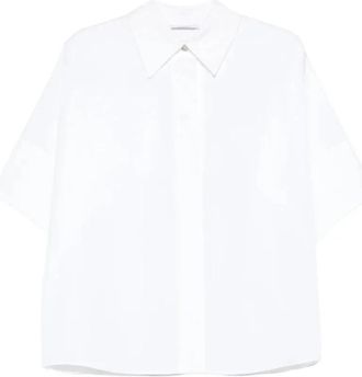 Givenchy Shirt in poplin - Dames - Overhemden - Wit - S - Katoen - Overhemden