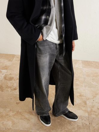 Christian Louboutin Rantulow Full-Grain Leather Sneakers