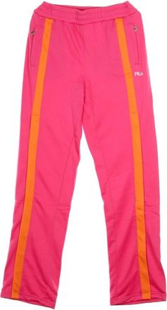 Fila Roze Overlength Trainingsbroek - Dames - Sweatpants - Roze - M - Broeken