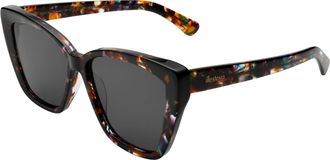 Illesteva Womens Barcelona Sunglasses In Sundae/grey Flat Lenses