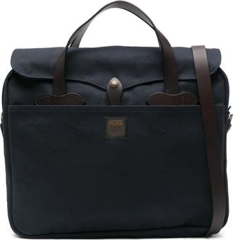 Filson Original Briefcase - Heren - Handtassen - Blauw - ONE Size - Leer - Tassen