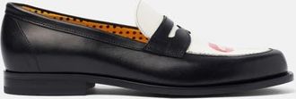 Scarosso Snakes Storm for Him Loafers in Mouth Black - Calf at Nordstrom, Size 43.5