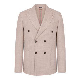 Daniele Alessandrini Heren, Jassen, Beige, Maat: L
