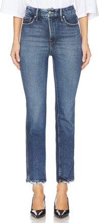 Good American Good Curve Straight Jeans In Indigo