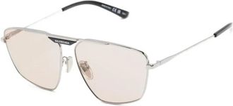Balenciaga Sunglasses, male, Gray, Size: 61 MM Sunglasses