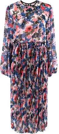 Misa Multi-coloured Floral Pattern Dress Size S