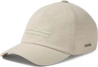 Ermenegildo Zegna Caps - Heren - Petten - Beige - L - Accessoires
