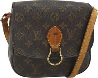 Louis Vuitton Pre-owned Cross Body Bags, female, Brown, Size: ONE SIZE Pre-owned Vintage Monogram Shoulder Bag