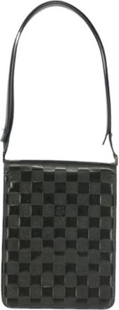 Louis Vuitton Pre-owned Schoudertas - Dames - Vintage Schoudertas - Groen - ONE Size - Leer - Vintage