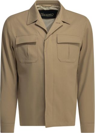 Herno Overshirt-Jacke aus Baumwolle