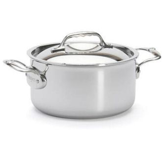 De Buyer 3742.20 Cacerola 2,5 L Alrededor Acero Inoxidable