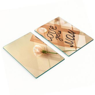 OEM Tavole Decorative Multifunzionali In Legno Temperato Per La Cucina, Ideali Per La Festa Della Mamma, 2x40x52 Cm