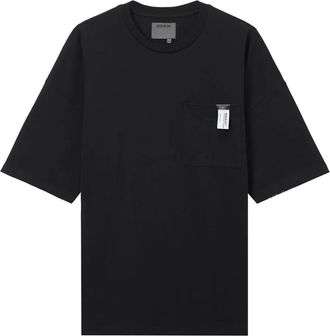 Musium Div. T-shirt oversize con tasca - Nero