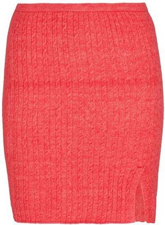 8 by YOOX MOHAIR BLEND CABLE KNIT MINI SKIRT