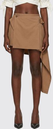 Vivienne Westwood Meghan Asymmetrical Virgin Wool Wrap Skirt