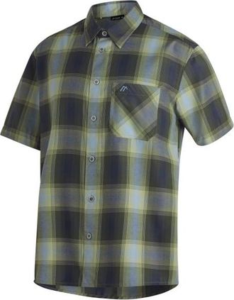 Maier Sports Mauro Hemd f&uuml;r Herren | grau/oliv