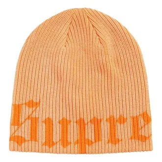 SUPREME SS26 Old English Printed Beanie Light Orange SUP-SS26-1007-LHTORG
