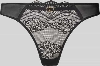 Lascana String mit Applikation Modell Elenora in Black, Größe 36-38