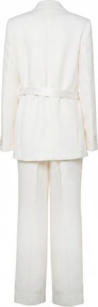 Victoria Beckham Womens Suit White Polyester Jacket