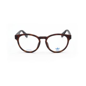 adidas Unisex Brown Round Eyeglass Frames OR5008