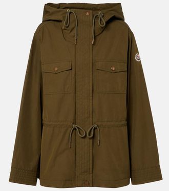 Moncler Chaqueta Serin de lona con capucha