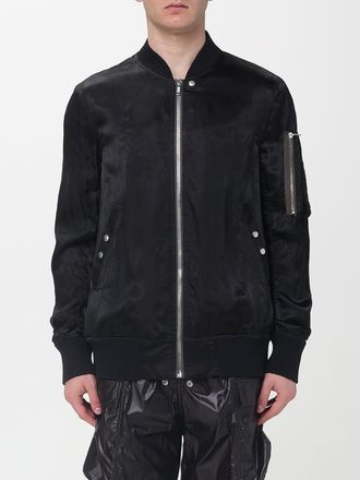 Rick Owens Bomber in cupro e lana vergine Rick Owens