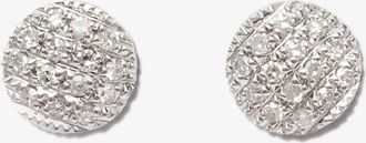 Dana Rebecca Designs 14K White Gold Lauren Joy Mini Diamond Stud Earrings - Womens - Diamond/14kt White Gold