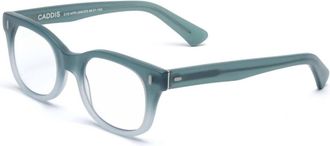 CADDIS Bixby Blue Block Lens Glasses - 0 In Brackish