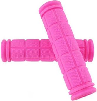 OEM Manillares De Bicicleta (2 Pares) Antideslizantes De Goma Rosa