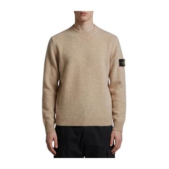 Stone Island Maglione Girocollo - - Knitwear - Uomo - Beige - S